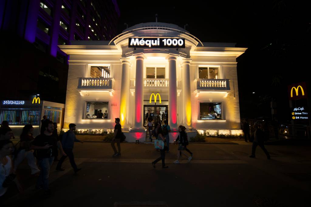 As curiosidades do novo McDonald’s em casarão na Avenida Paulista