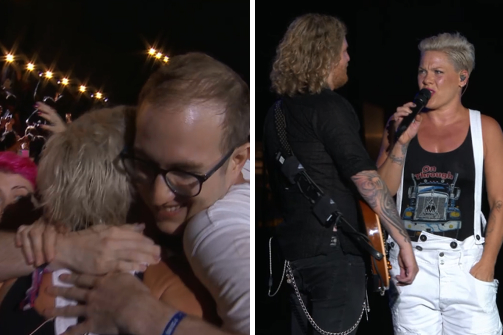 Show da Pink tem pedido de casamento ao vivo no Rock in Rio