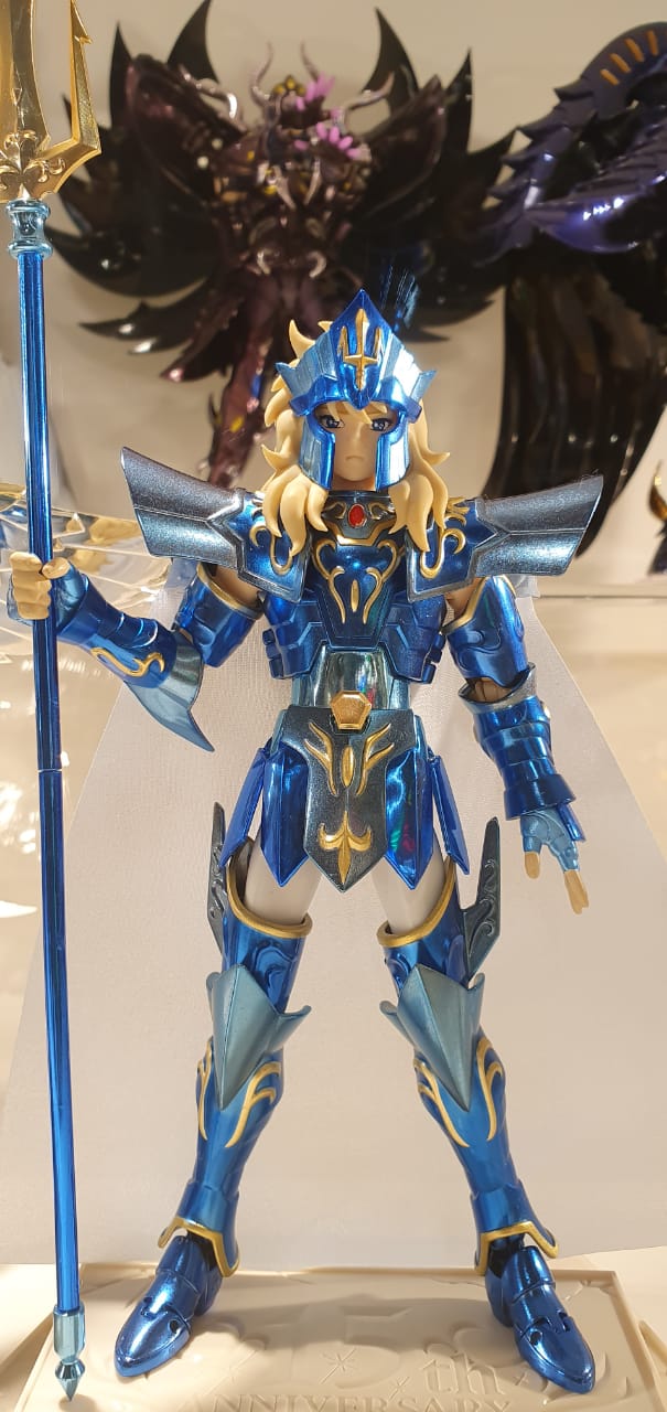 Poseidon, personagem do desenho Cavaleiros do Zodíaco, da Bandai: 499,99 reais Poseidon, personagem do desenho Cavaleiros do Zodíaco, da Bandai: 499,99 reais