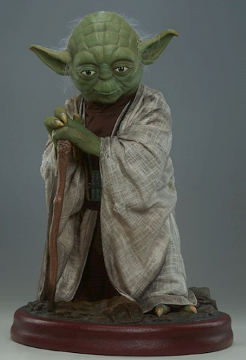 mestre yoda iron studios tamanho real mestre yoda iron studios tamanho real