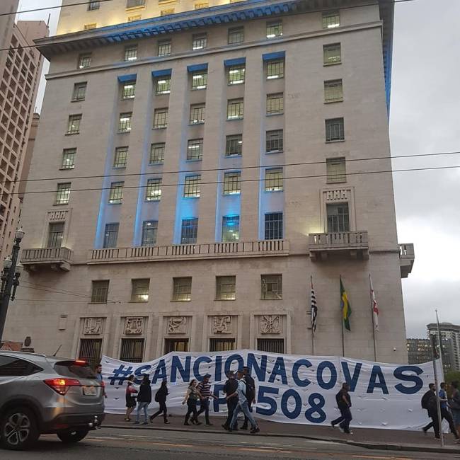 protestos cursinhos populares