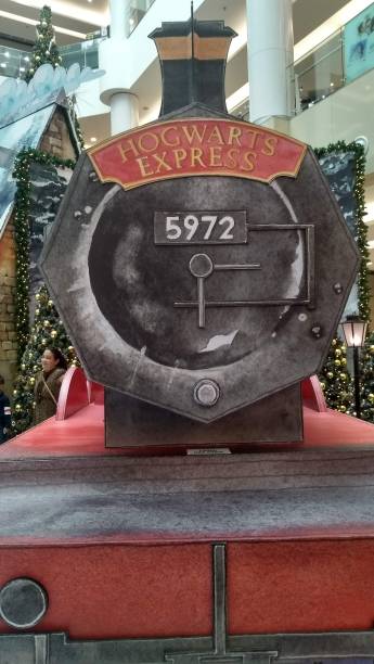 O Expresso Hogwarts, no Shopping Metrô Tatuapé: efeitos sonoros e fumaça cênica O Expresso Hogwarts, no Shopping Metrô Tatuapé: efeitos sonoros e fumaça cênica