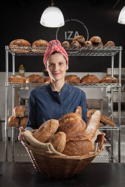 Pães variados e menu sazonal: opções da IZA