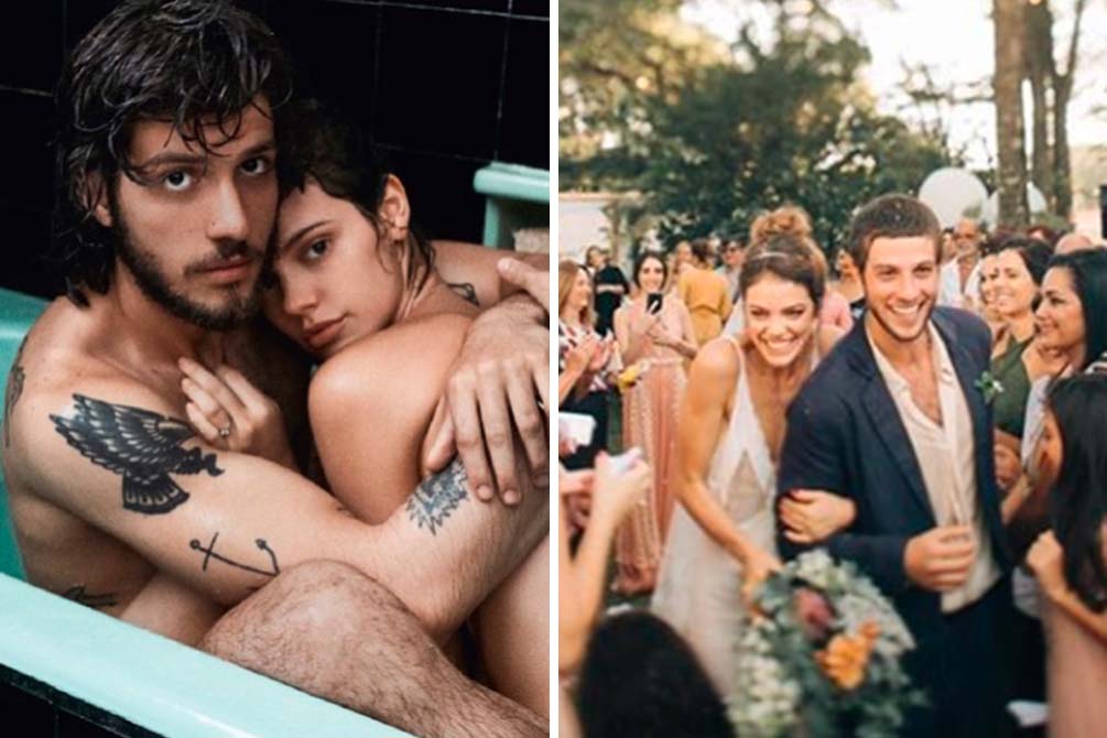 Nasce Maria, primeira filha de Chay Suede e Laura Neiva