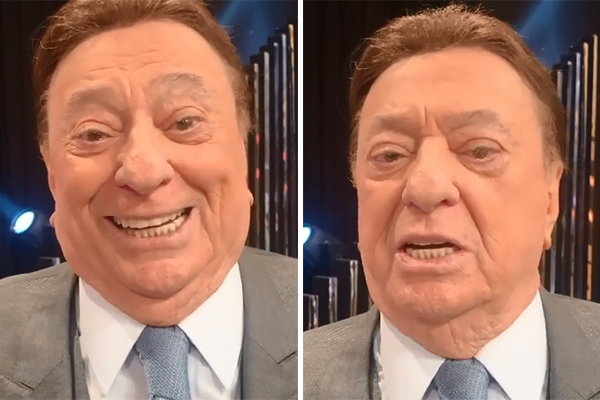 Raul Gil desmente boatos de sua morte: “vivinho, vivinho”