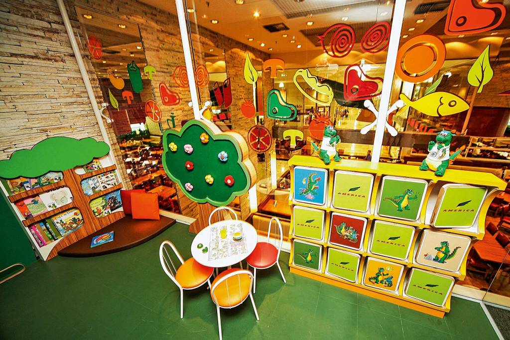 Restaurantes com atrações para crianças