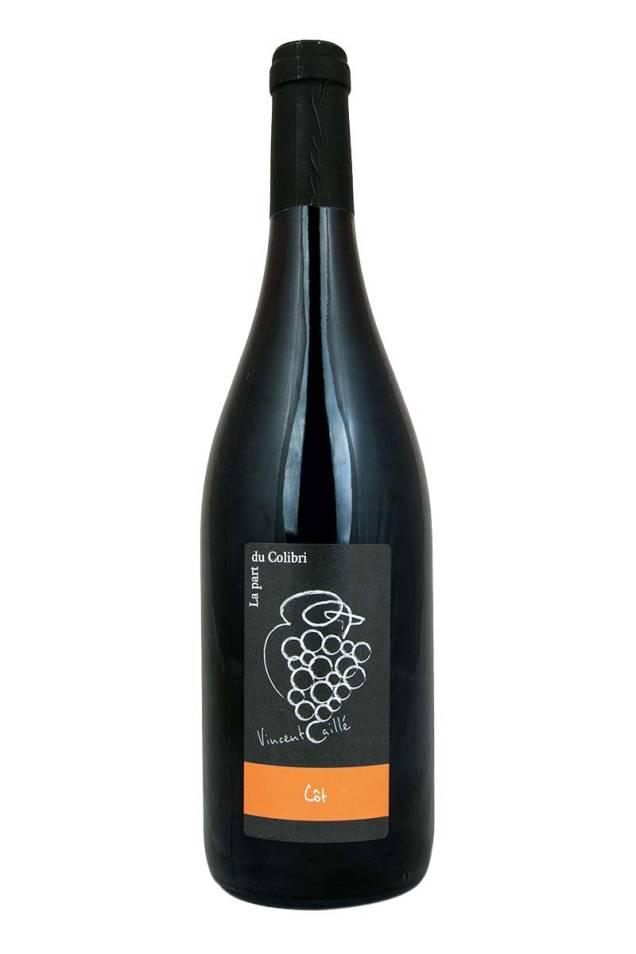 La Part du Colibri Côt 2018, do Domaine Vincent Caillé La Part du Colibri Côt 2018, do Domaine Vincent Caillé