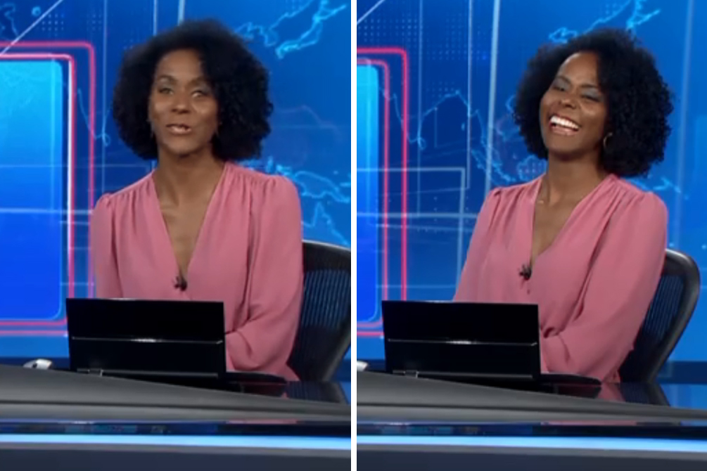 Maju Coutinho se atrapalha ao encerrar Jornal Nacional: “É o hábito”