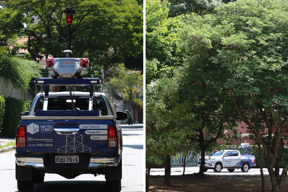 Prefeitura testa scanner para fazer inventário de árvores de São Paulo