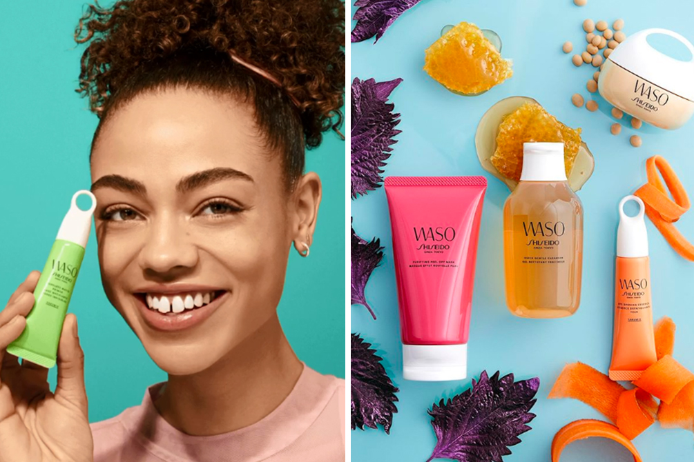 Waso Shiseido lança produtos de skincare à base de gengibre e wasabi