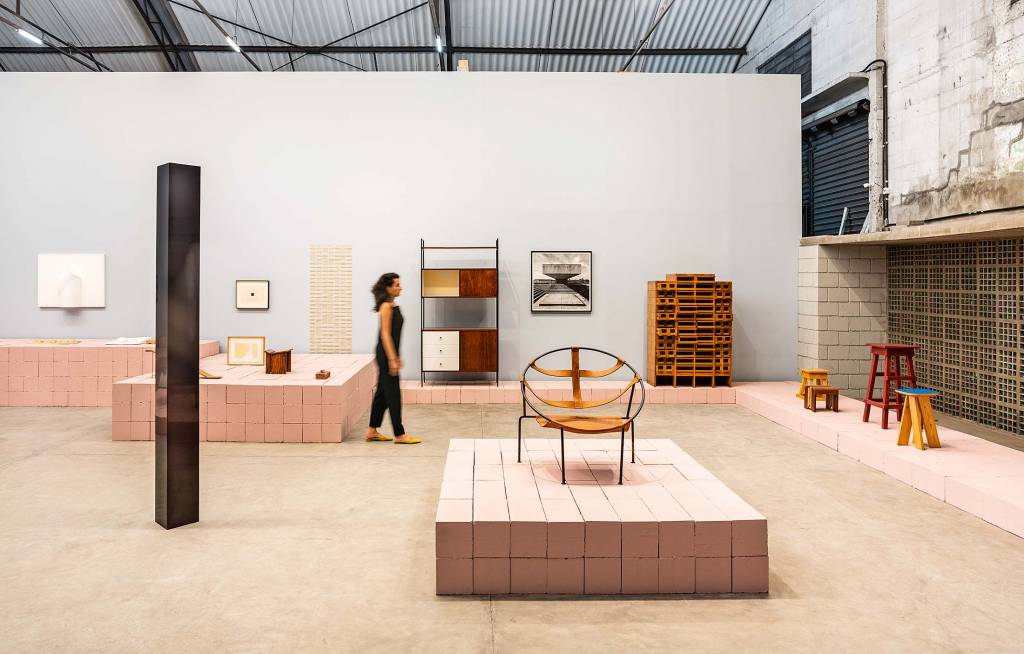 Exposição une arte, arquitetura e design