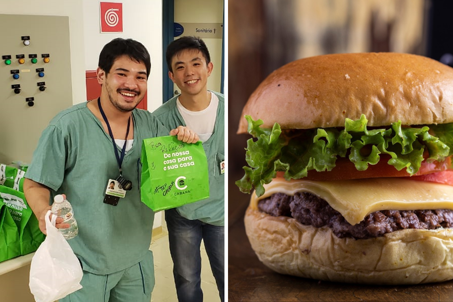 Cabana promove campanha de doação de hambúrgueres
