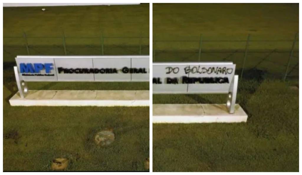 Sede da Procuradoria Geral da República é pichada