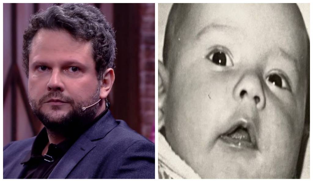 Selton Mello homenageia Danton Mello com foto dos dois na infância