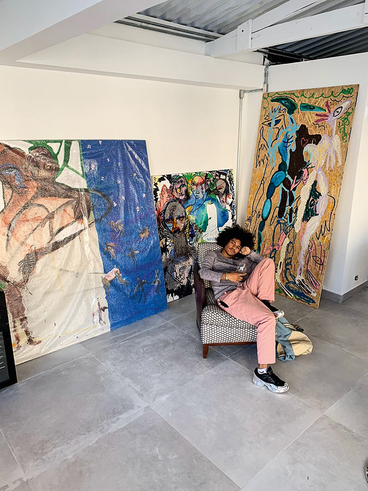 “Dentro de mim, só tem espaço para o bem”, diz o artista Samuel de Saboia