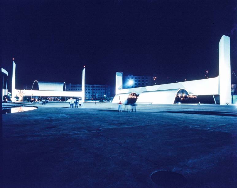 O Memorial da América Latina, que vai receber o primeiro projeto confirmado de drive-in na capital.