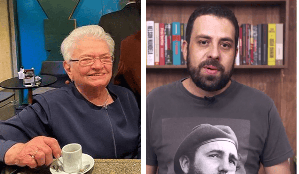 Guilherme Boulos e Luiza Erundina são pré-candidatos do PSOL à prefeitura