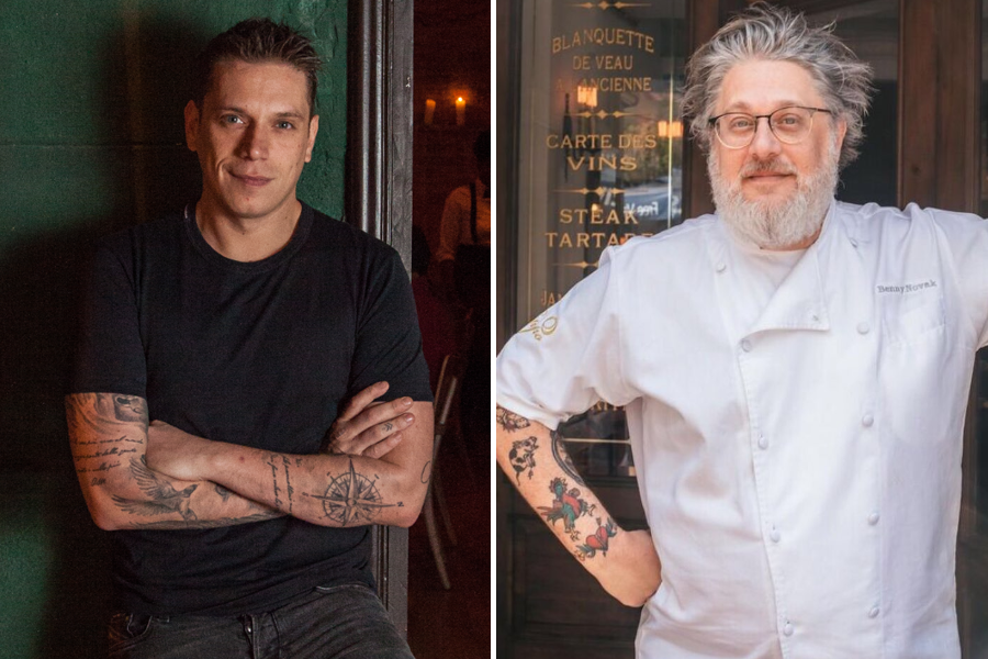 Rodolfo De Santis arremata o ponto da Tappo Trattoria, de Benny Novak