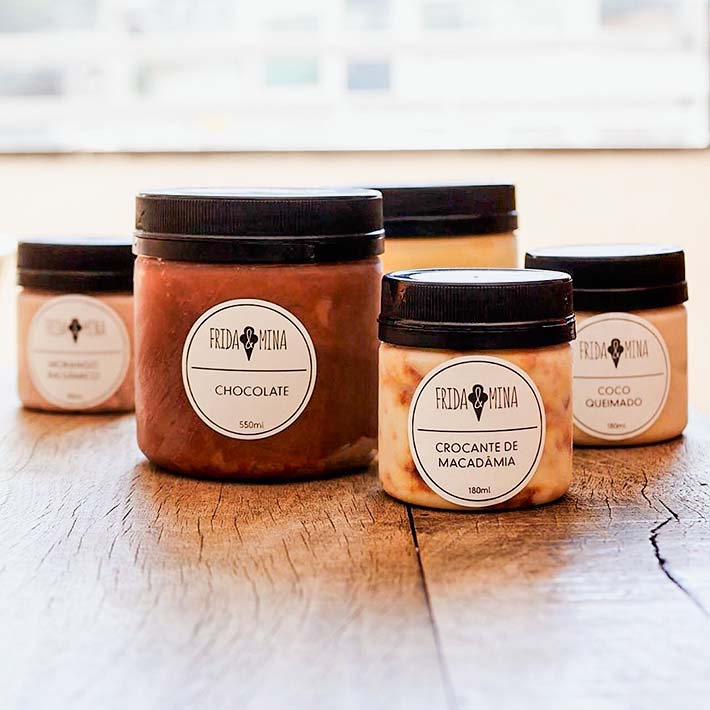 Frida & Mina agora serve sorvetes na calçada