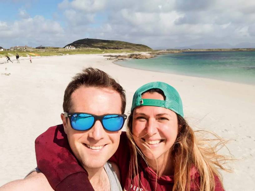 Primeiro verão na Irlanda, em 2017 e Tommy em mergulho: aventuras juntos Primeiro verão na Irlanda, em 2017 e Tommy em mergulho: aventuras juntos