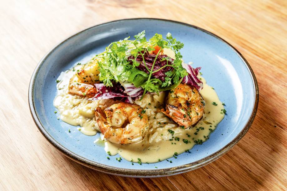 Camarão tuy: servido ao molho de casa Camarão tuy: servido ao molho de casa