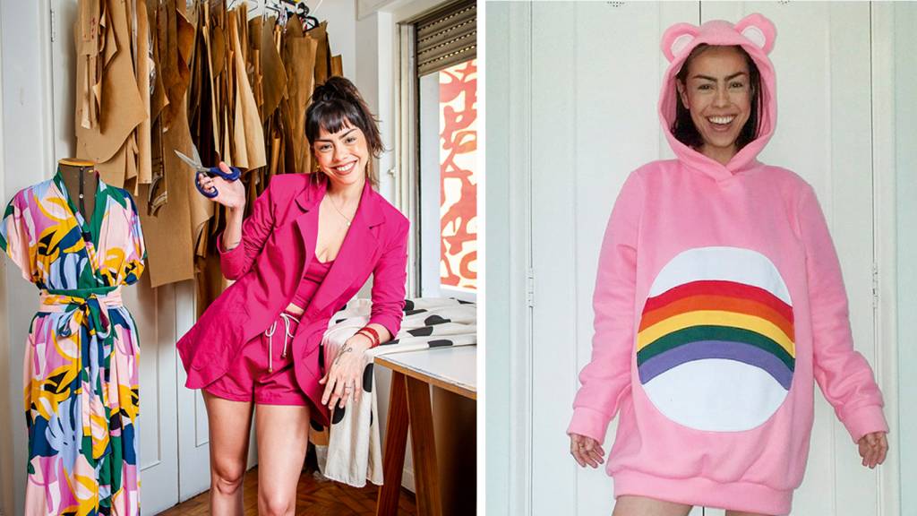 Costureira faz sucesso no Instagram com peças exclusivas e descoladas