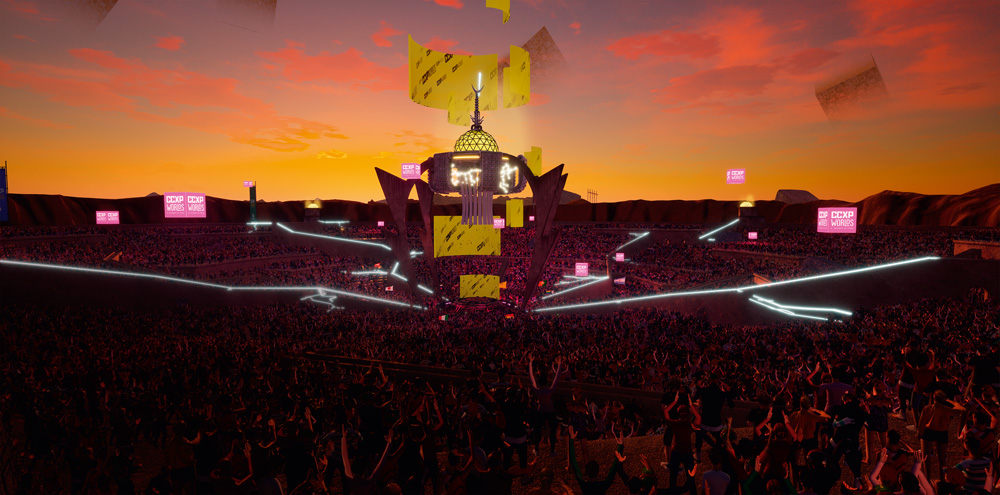 CCXP, gratuita, vira virtual com 150 horas de programação