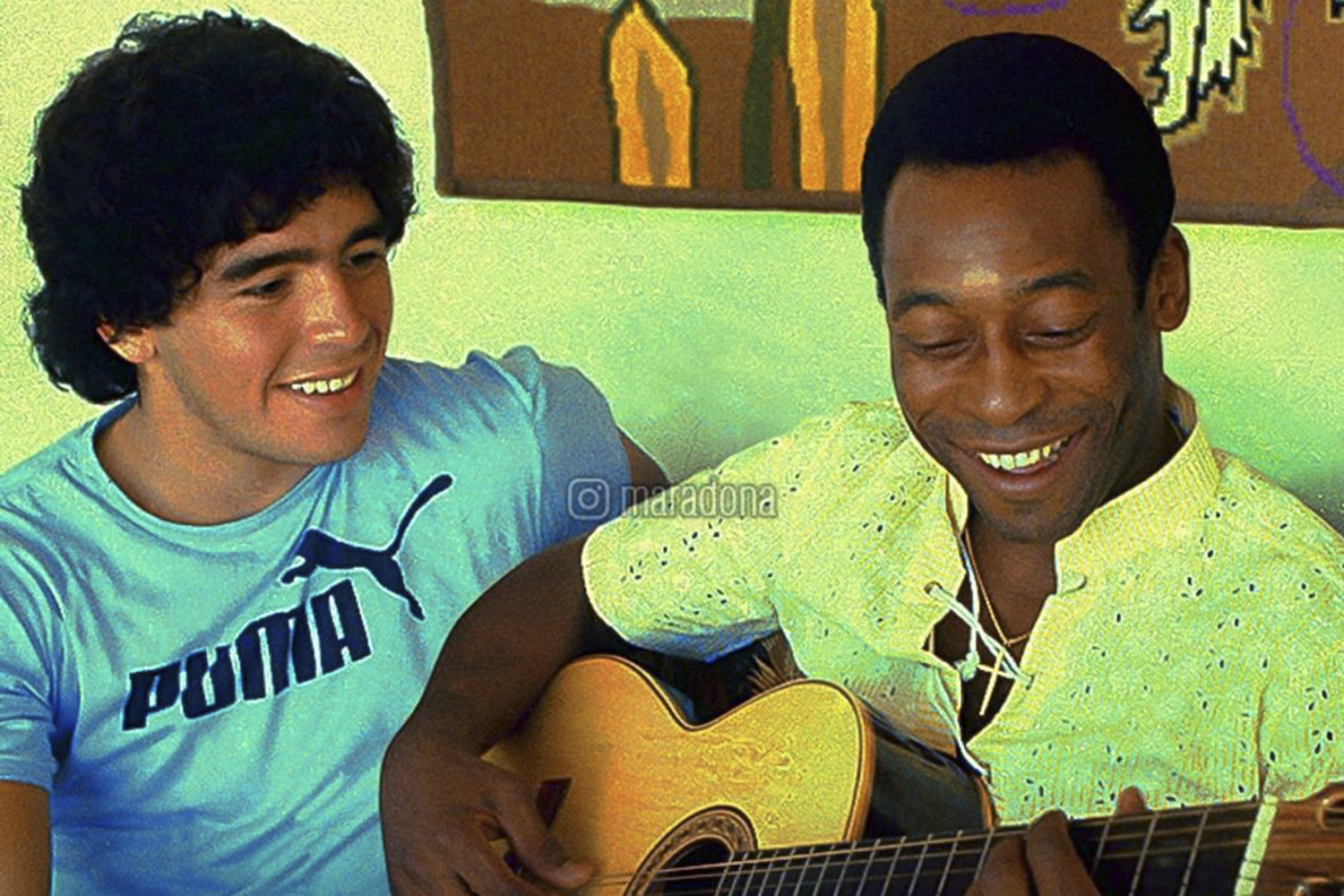 Pelé e Maradona
