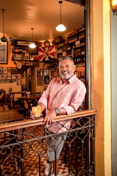 Giba: montou o bar no final dos anos 80 Giba: montou o bar no final dos anos 80