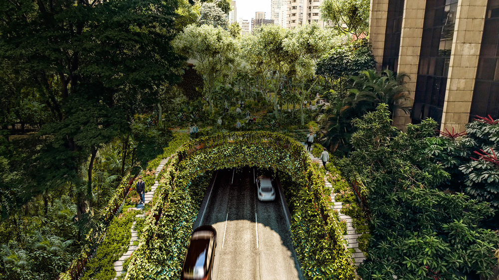 Caçambas de lixo vão chamar a atenção para disputa de parque nos Jardins