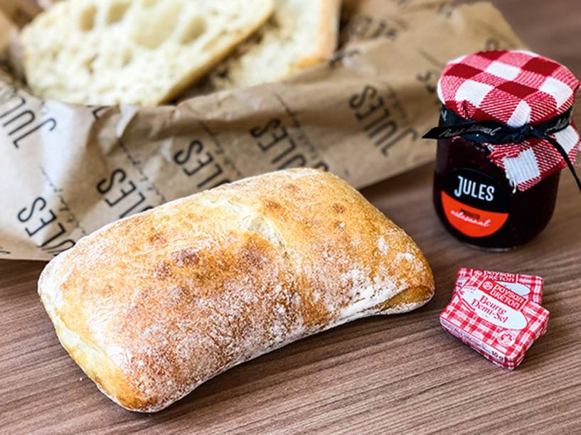 Ciabatta: de origem italiana e sabor suave