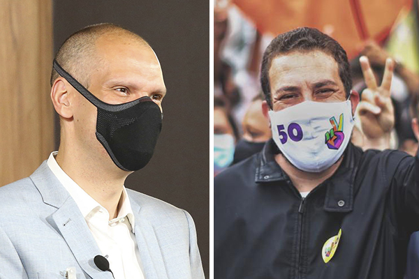 Ibope: Bruno Covas lidera com 48%; Guilherme Boulos tem 37%