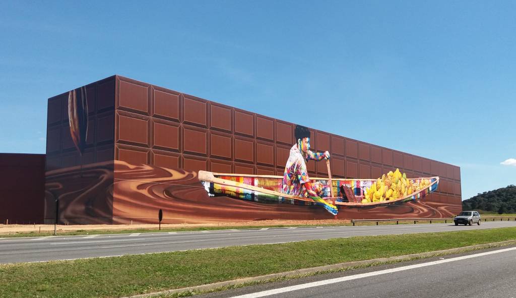 Eduardo Kobra – Mural Chocolate (Giorgioglobe) Eduardo Kobra – Mural Chocolate (Giorgioglobe)