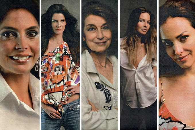 As mulheres foram selecionadas por um júri de 32 personalidades, que incluía empresários, estilistas e jornalistas da área de moda