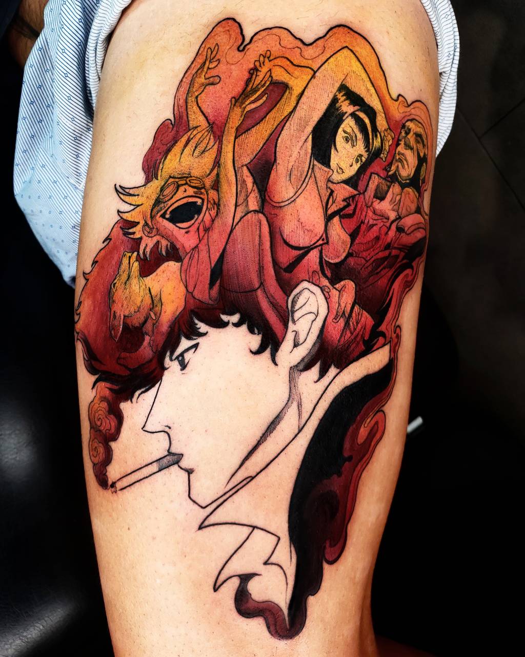 animes loading Personagens da série Cowboy Bebop, clássico de 1998