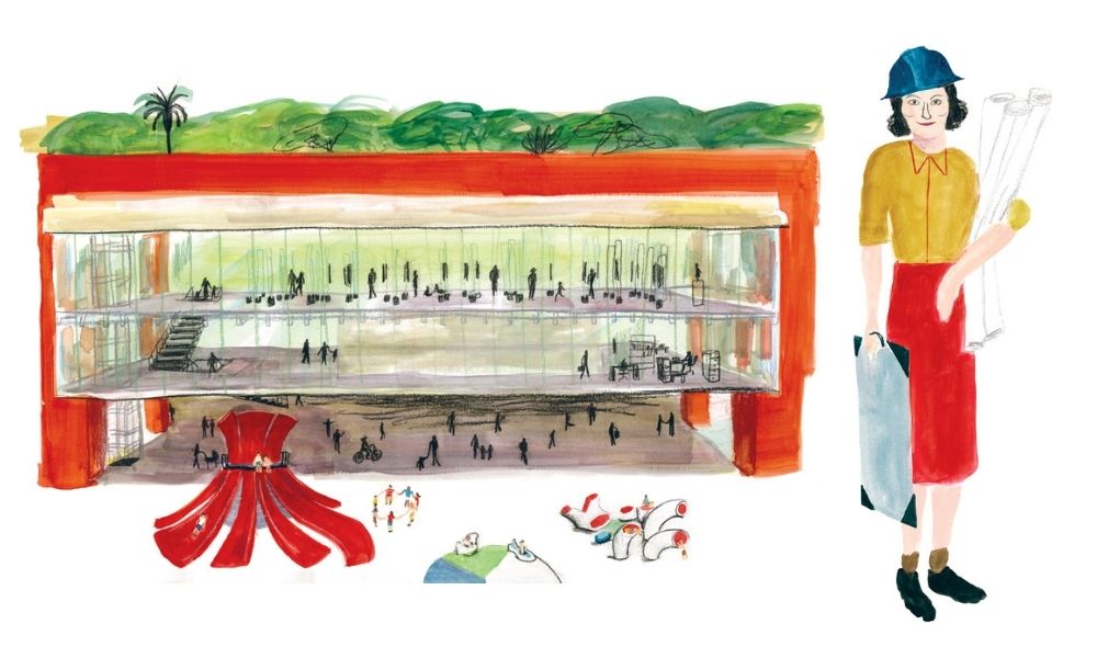 Lina Bo Bardi ganha biografia ilustrada direcionada ao público mirim