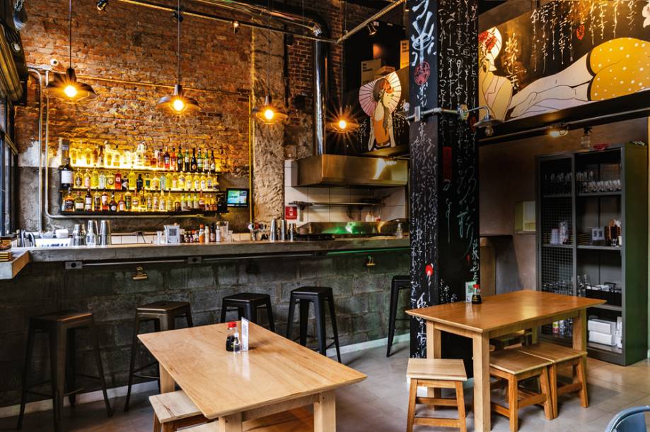 Espaço moderno: numa rua boêmia da região central Espaço moderno: numa rua boêmia da região central