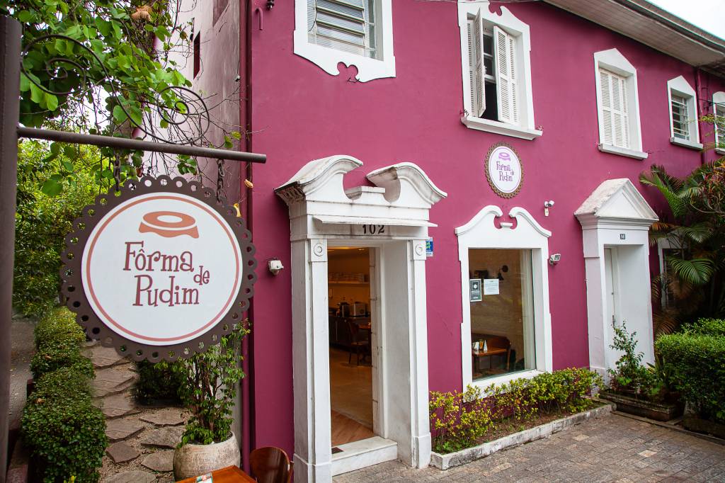 Âchados Elo Fôrma de Pudim Fachada da casa: diferentes opções da sobremesa
