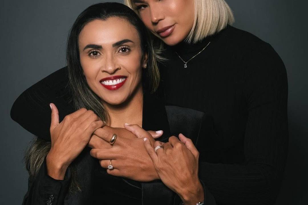Marta e a noiva Toni