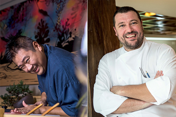 Picchi e Edson Yamashita preparam jantar nipo-italiano