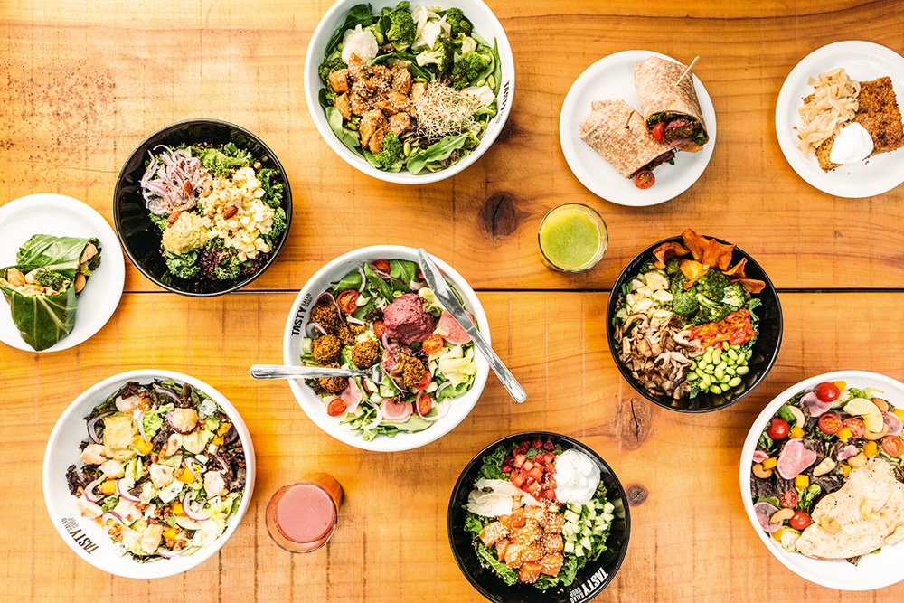 Tasty Salad Shop pratos