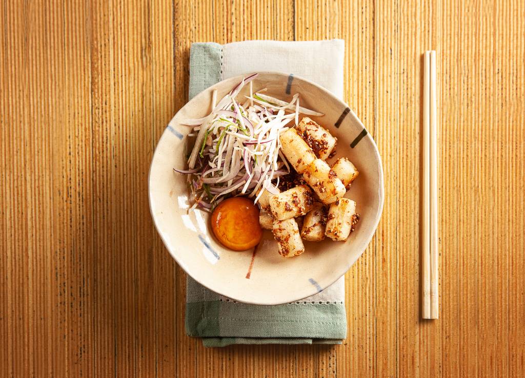 Mica tem no menu um apetitoso petisco coreano reinventado