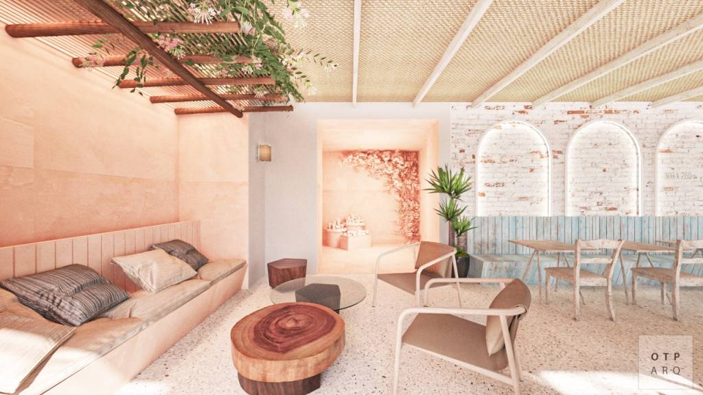 Papaya Café Espaço arejado: menu terá ingredientes da terra e do mar
