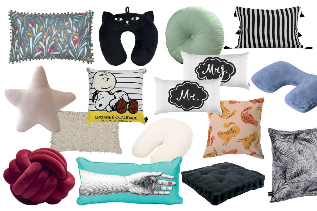 Relax de primeira: uma seleção de almofadas lindas e aconchegantes