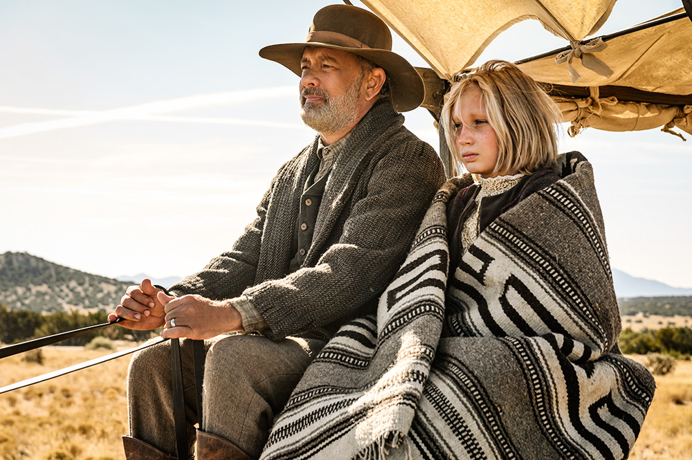 Tom Hanks e indicada a Globo de Ouro protagonizam Relatos do Mundo