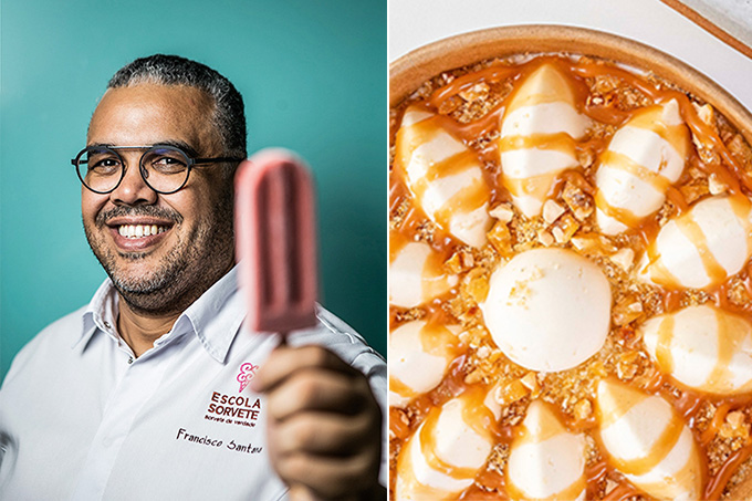 Escola Sorvete lança serviço de entrega e retiradas de gelados e tortas