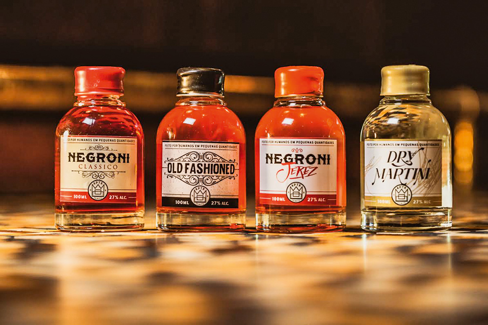 Le Jazz Brasserie lança linha de coquetéis engarrafados