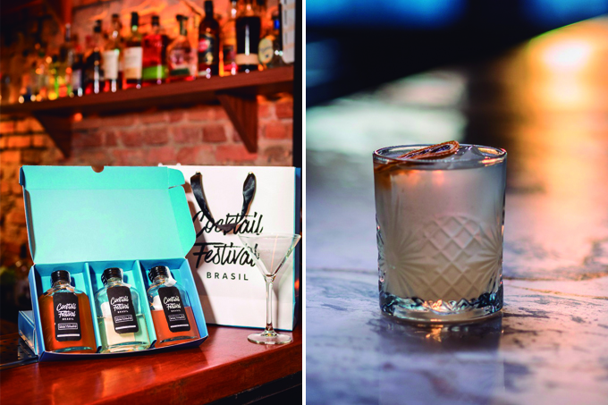 Martíni de vodca com queijo e outros drinques para pedir e beber em casa