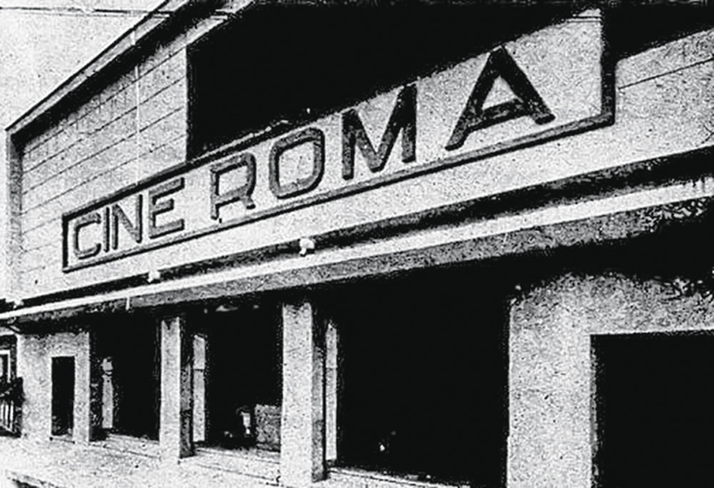 Cine Roma – 0038 PM.jpg foto em preto e branco da fachada do cine roma