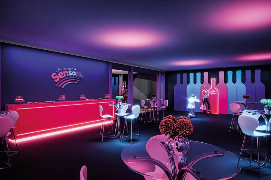 O projeto do Camarote Sensação: 700 pessoas por noite e ingressos a 1 150 reais O projeto do Camarote Sensação: 700 pessoas por noite e ingressos a 1 150 reais